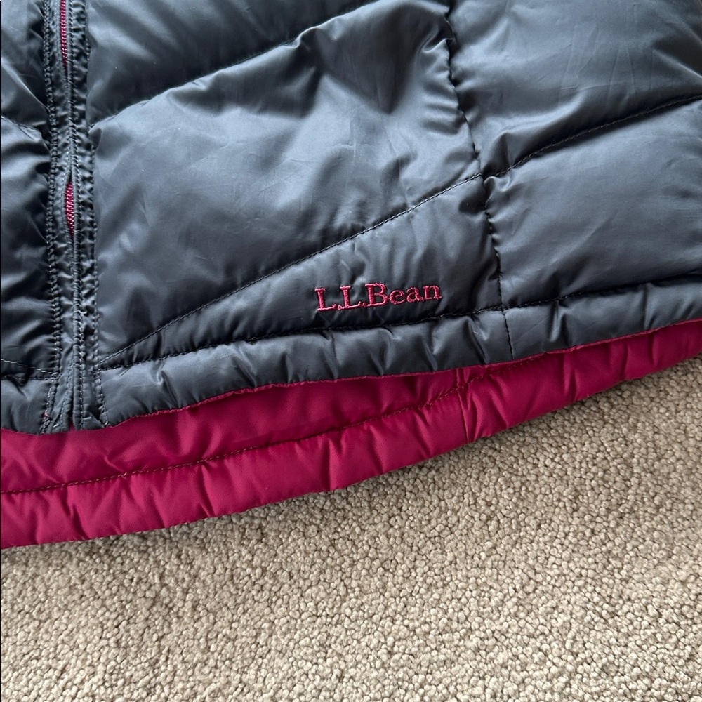 LL Bean reversible down vest - image 7